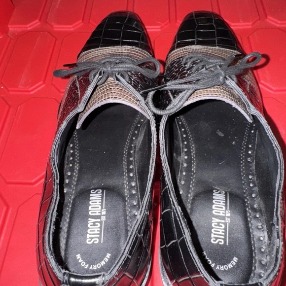 Size 13; STACY ADAMS Talarico Cap-Toe Oxford; Men’s Dress Shoes - Picture 10 of 14